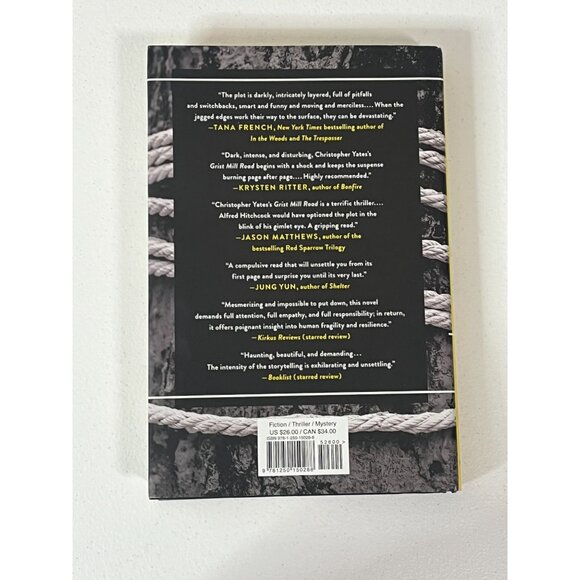 Grist Mill Road Christopher J Yates Hardcover Mystery Thriller Book - Picture 7 of 7